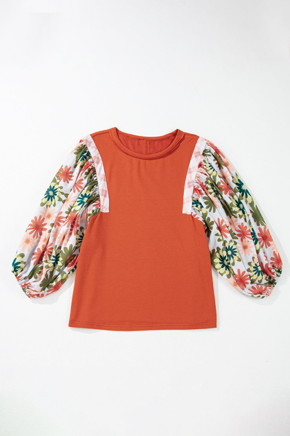 Desert Gold Floral Patchwork Blouse