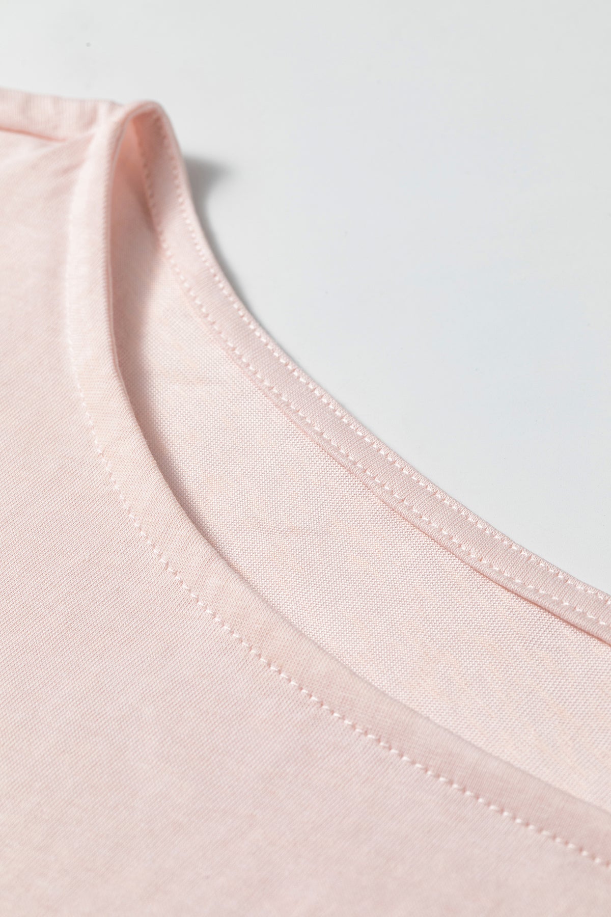 Gossamer Pink Long-Sleeve Ruffle Cuff Top
