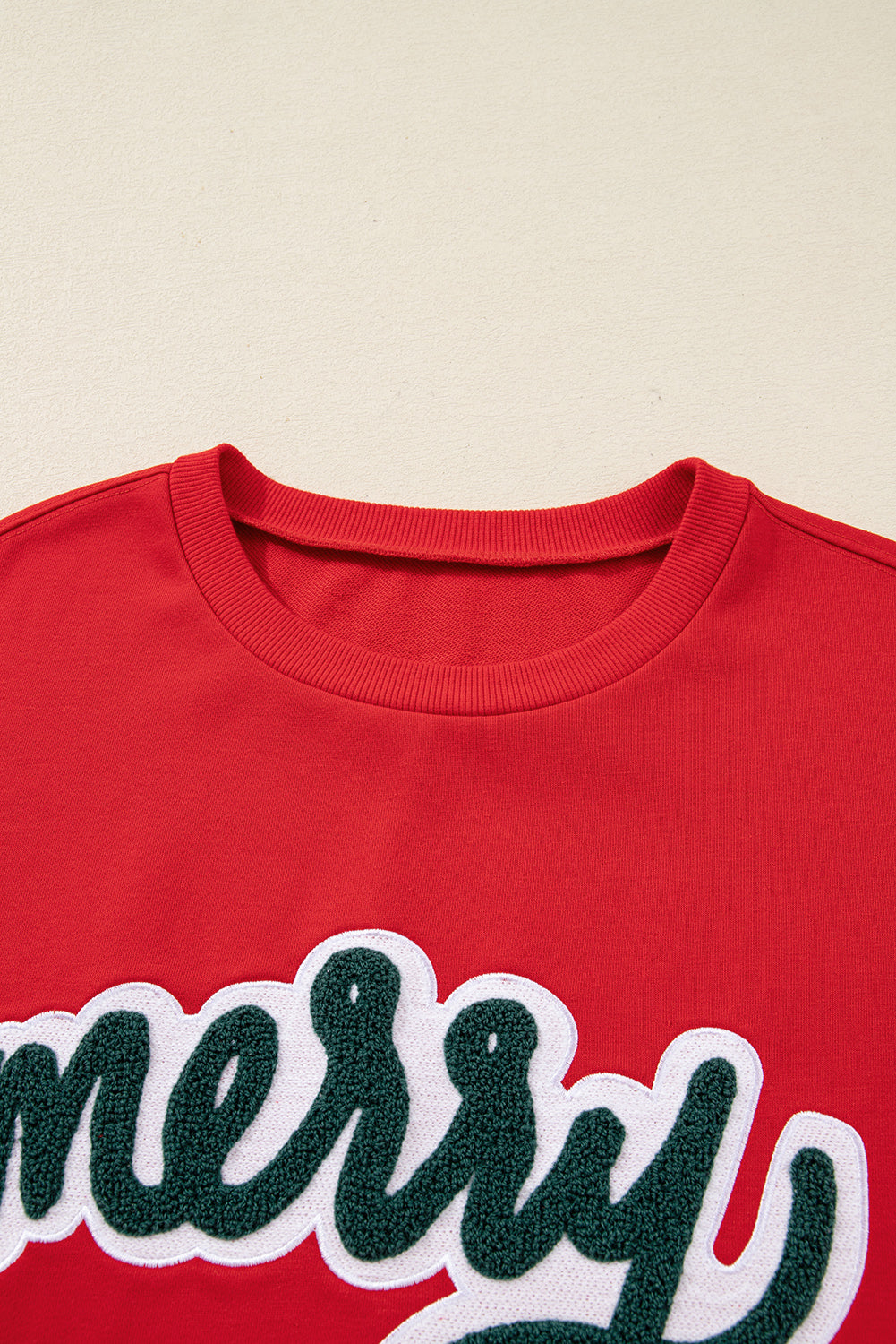 Red Merry Christmas Sweatshirt
