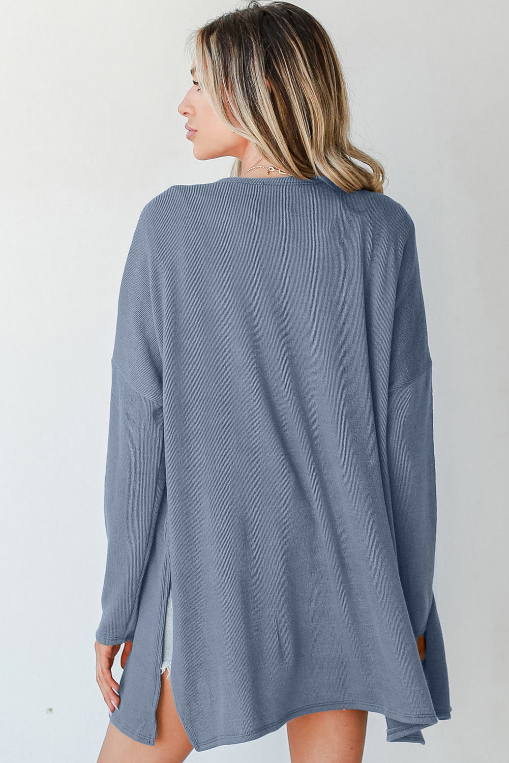 Blue Cardigan