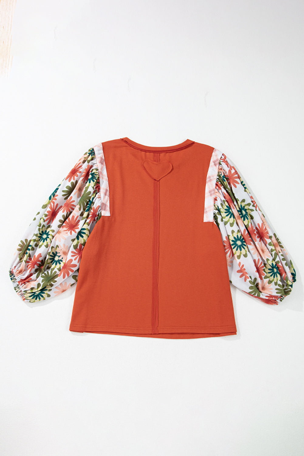 Desert Gold Floral Patchwork Blouse