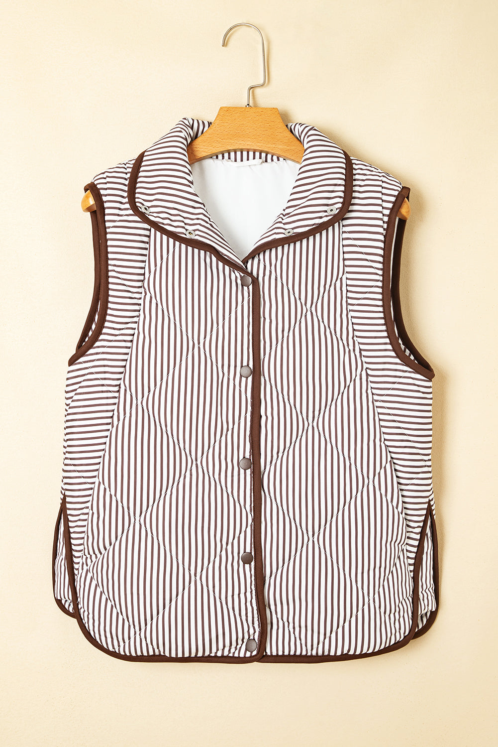 Striped Winter Vest