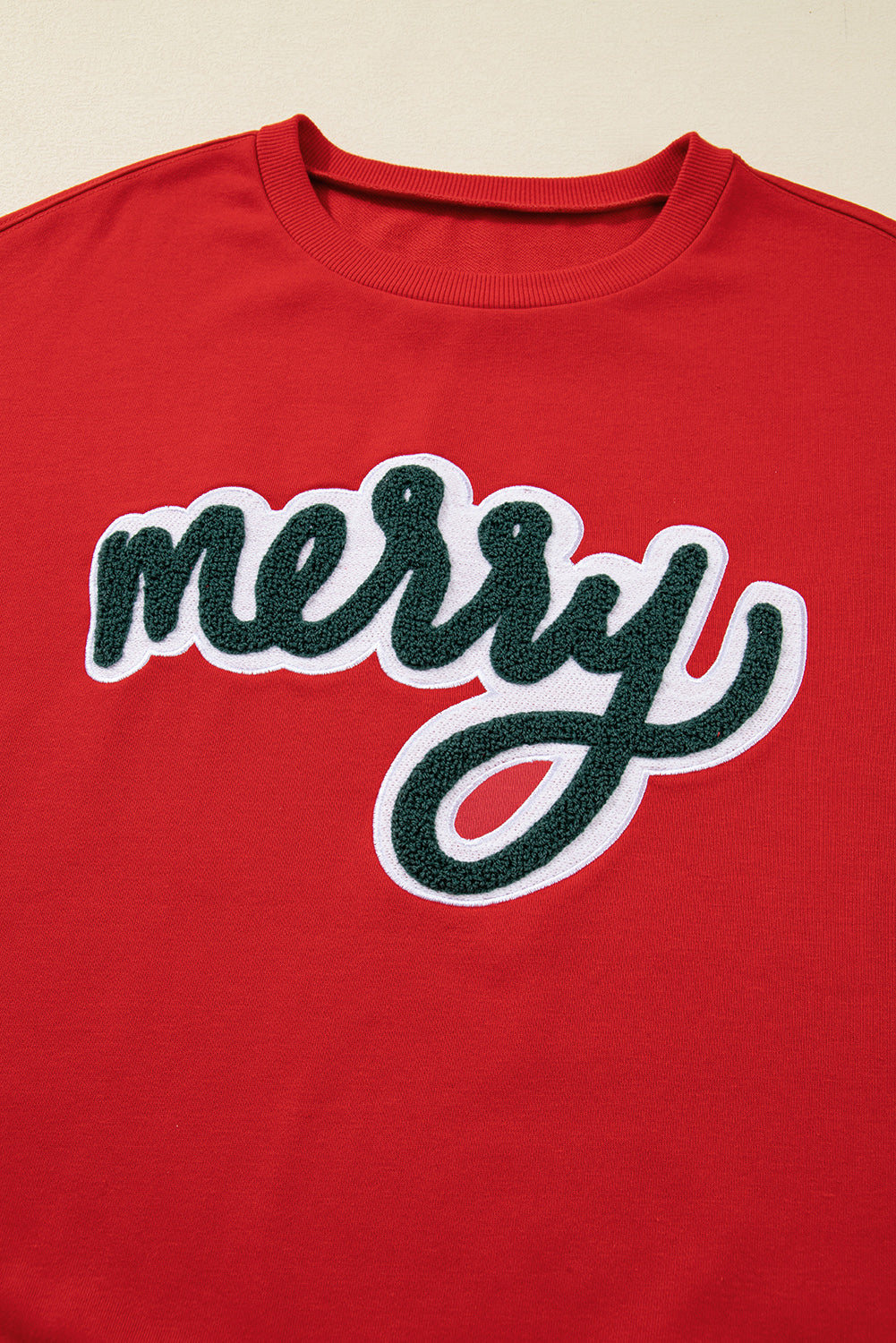 Red Merry Christmas Sweatshirt
