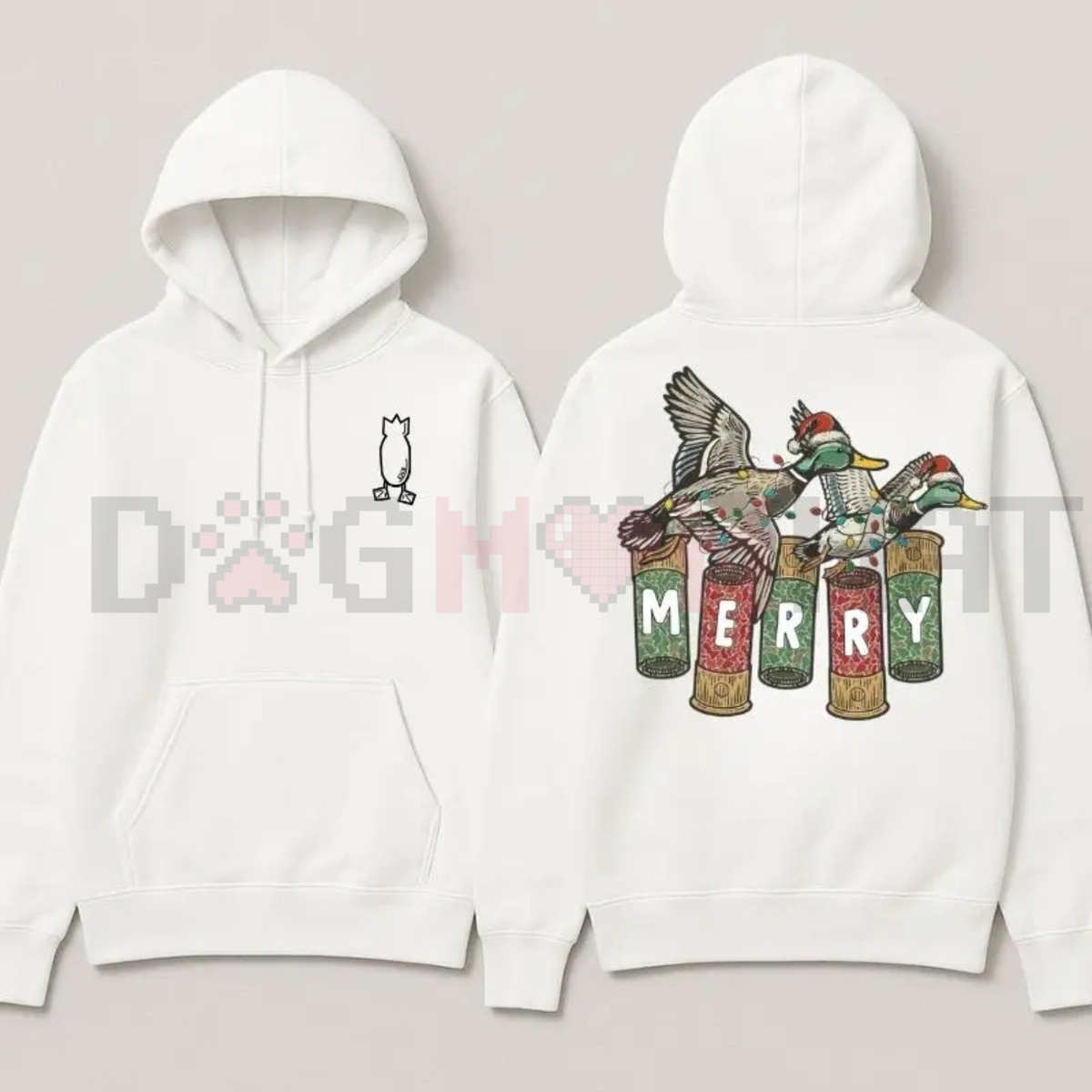 Merry Duck Hoodie