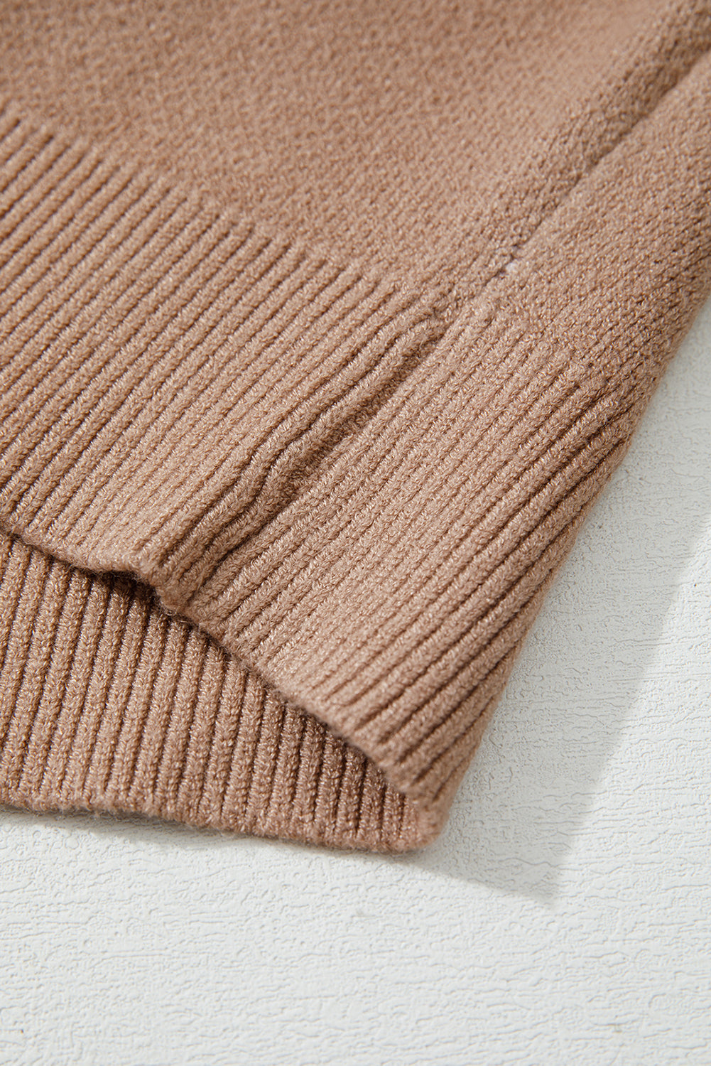 Leopard Color Block Baggy Sweater