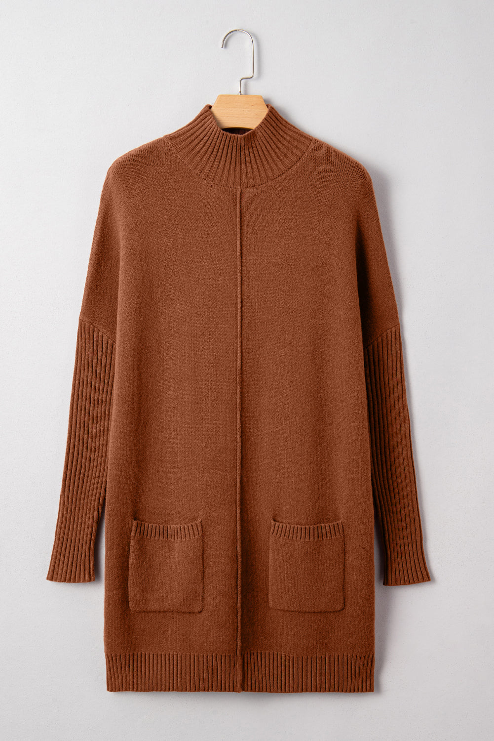 Sweater Dress with Front Pockets