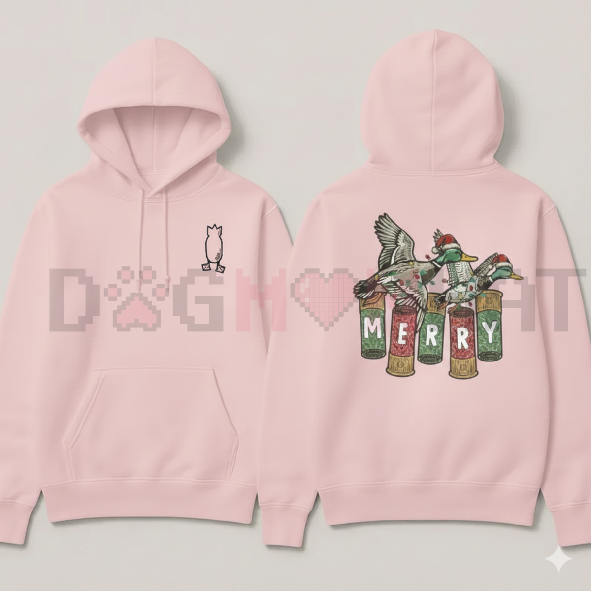 Merry Duck Hoodie