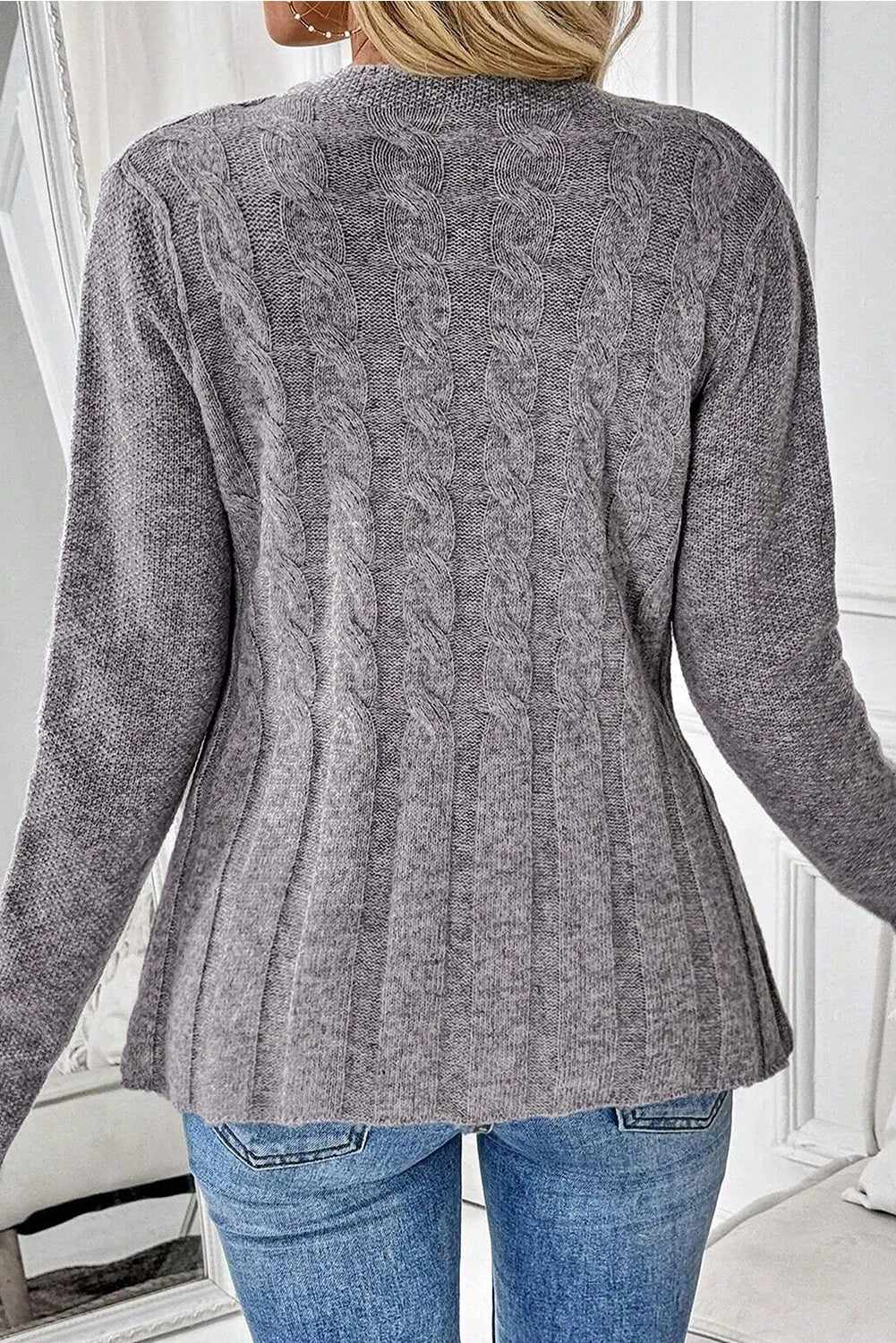 Cable Knit Cardigan