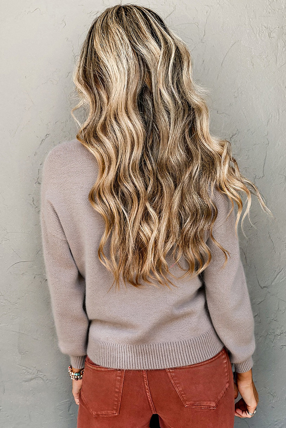 Floral Sleeve Sweater