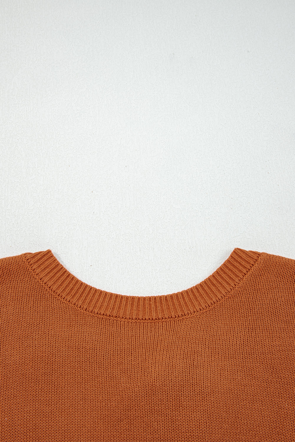 Gold Flame Drop-Shoulder Sweater