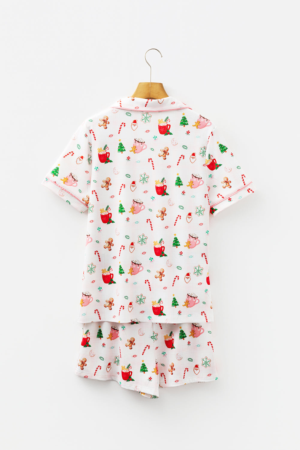 White Christmas Spirits Pajama Set