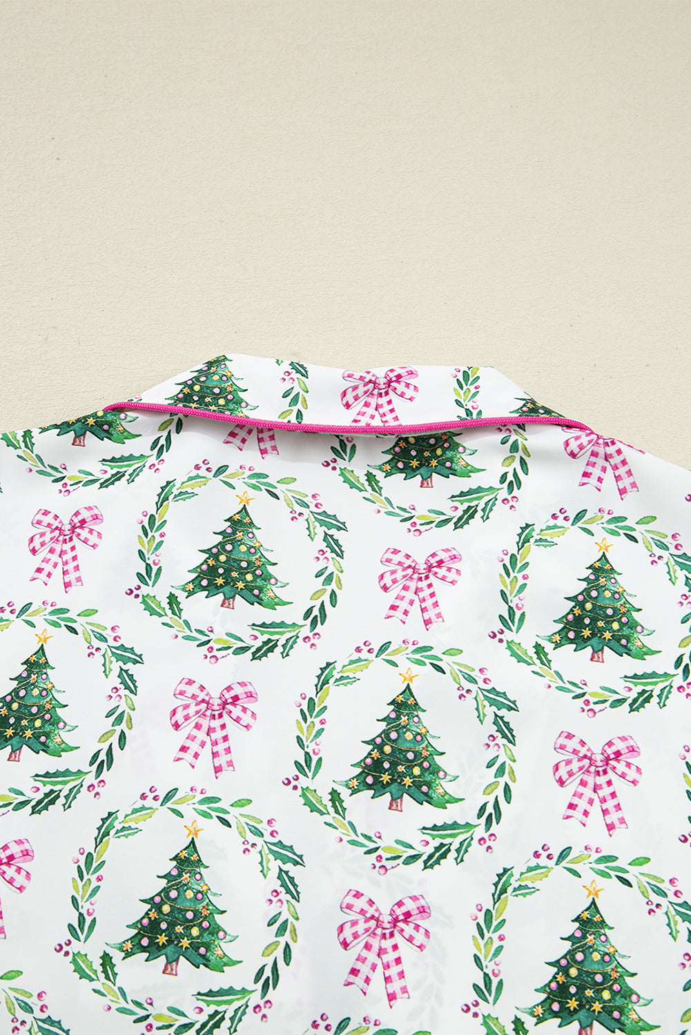 Christmas Pajama Short Set