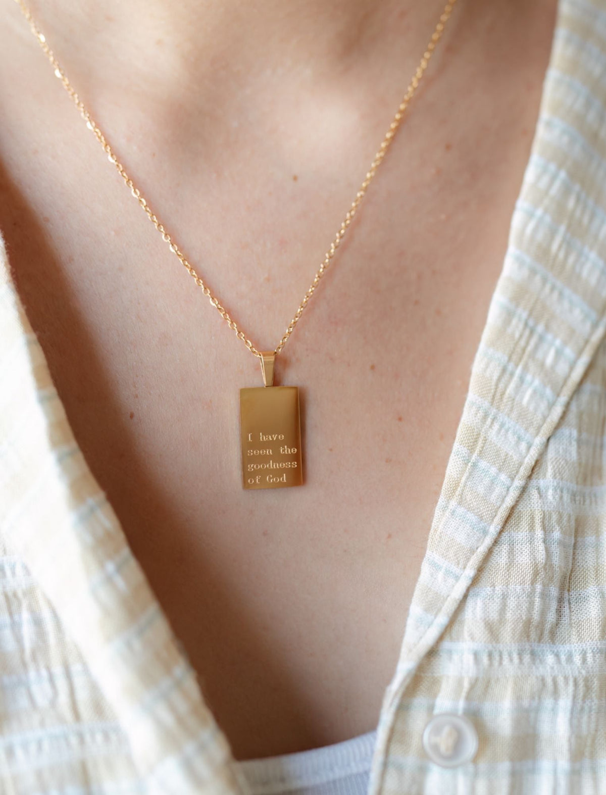 I Have Seen the Goodness of God Necklace