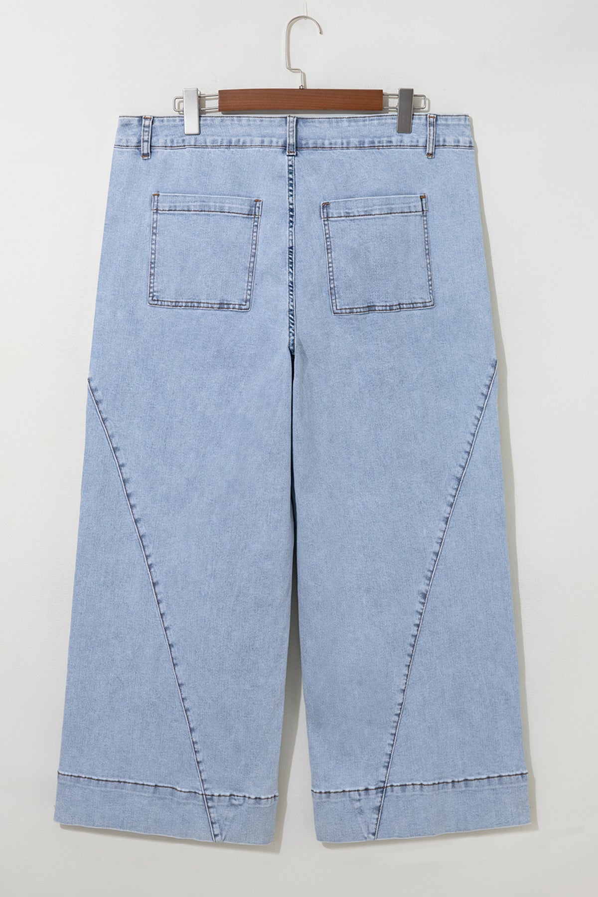 Plus Size Beau Blue Panel Jeans