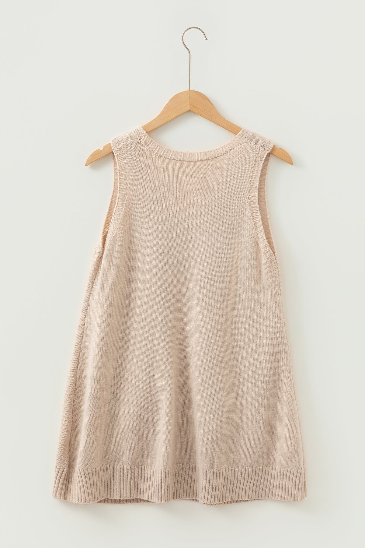 Jet Stream Ribbed Tunic Sweater Vest