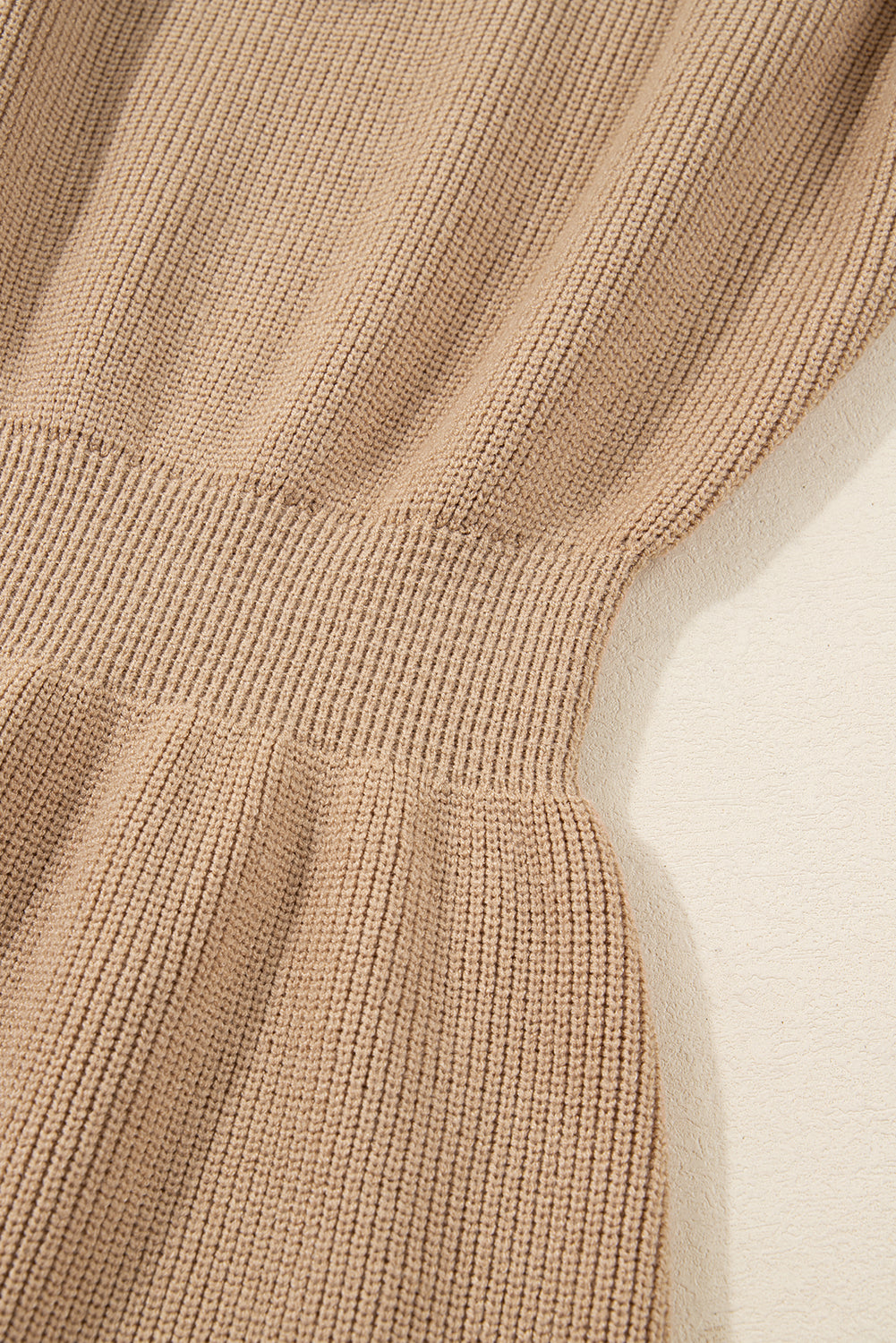 Smoke Gray Pearl Embellished Sweater Dress
