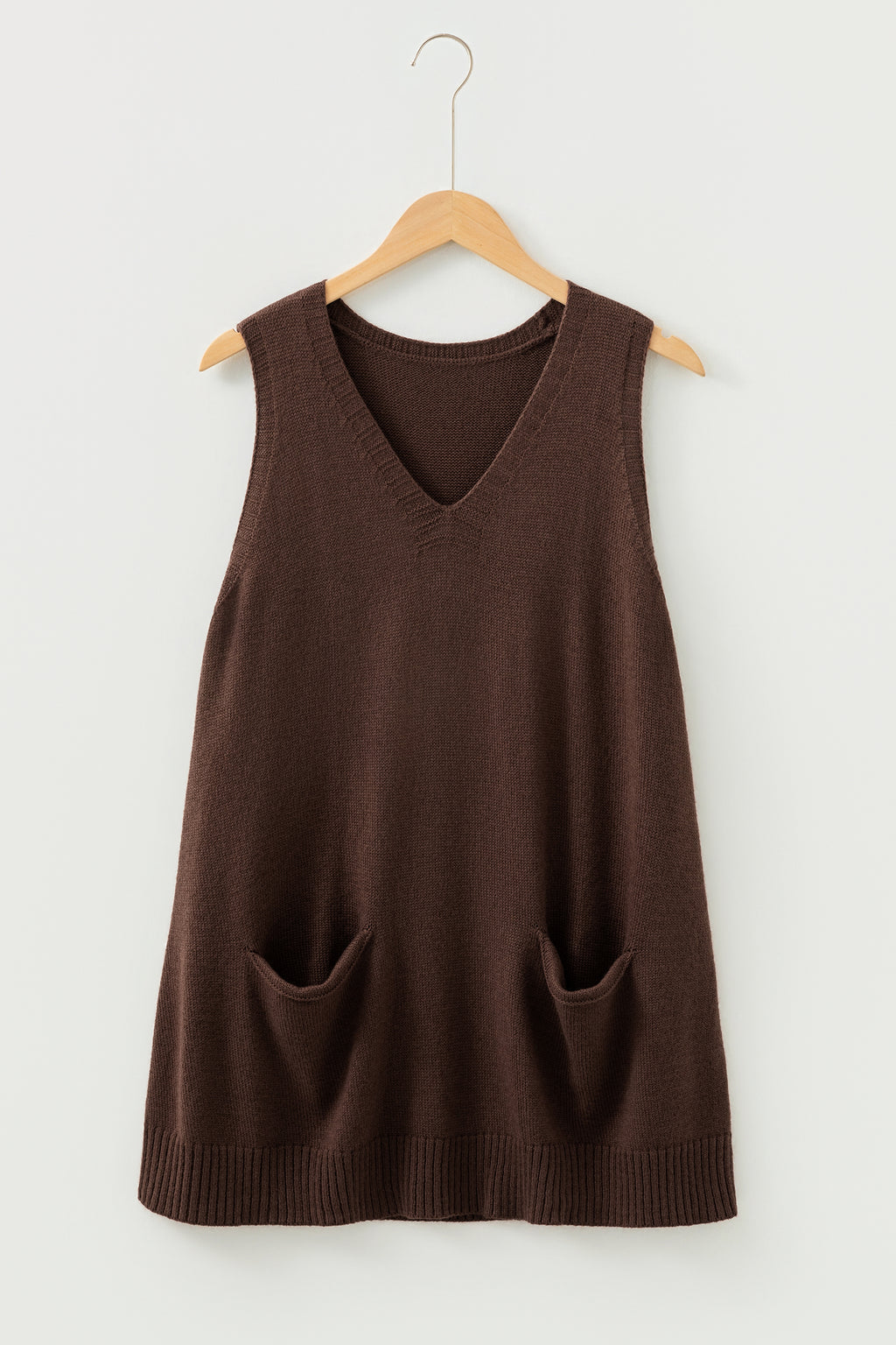 Jet Stream Ribbed Tunic Sweater Vest