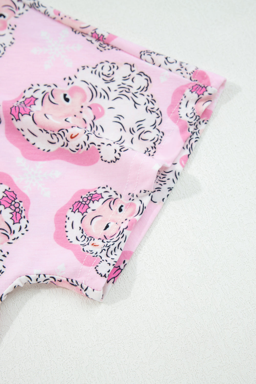 Pink Santa Claus 2pcs Lounge Set
