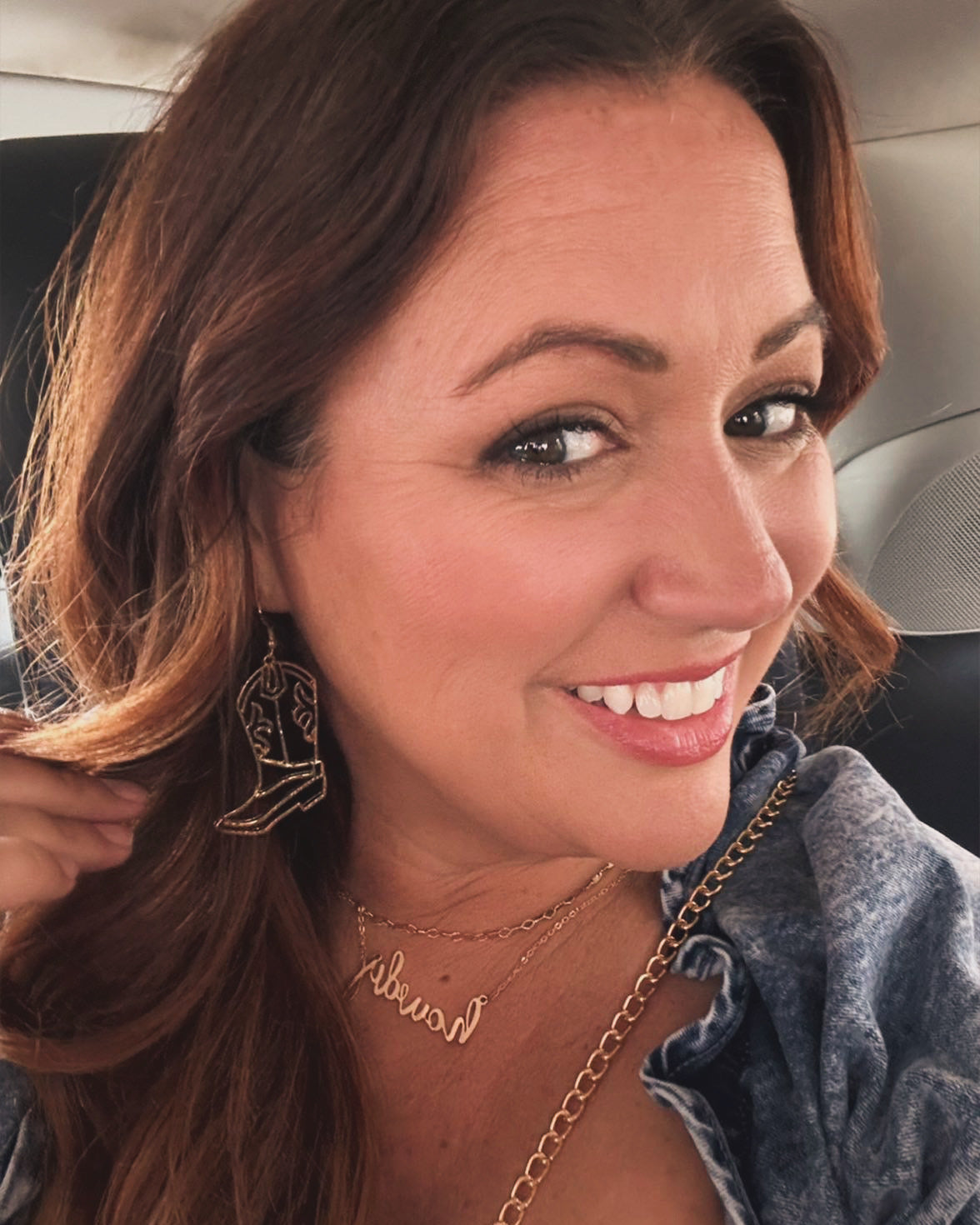 Beautiful Cowboy Boot Earrings - Gold or Silver