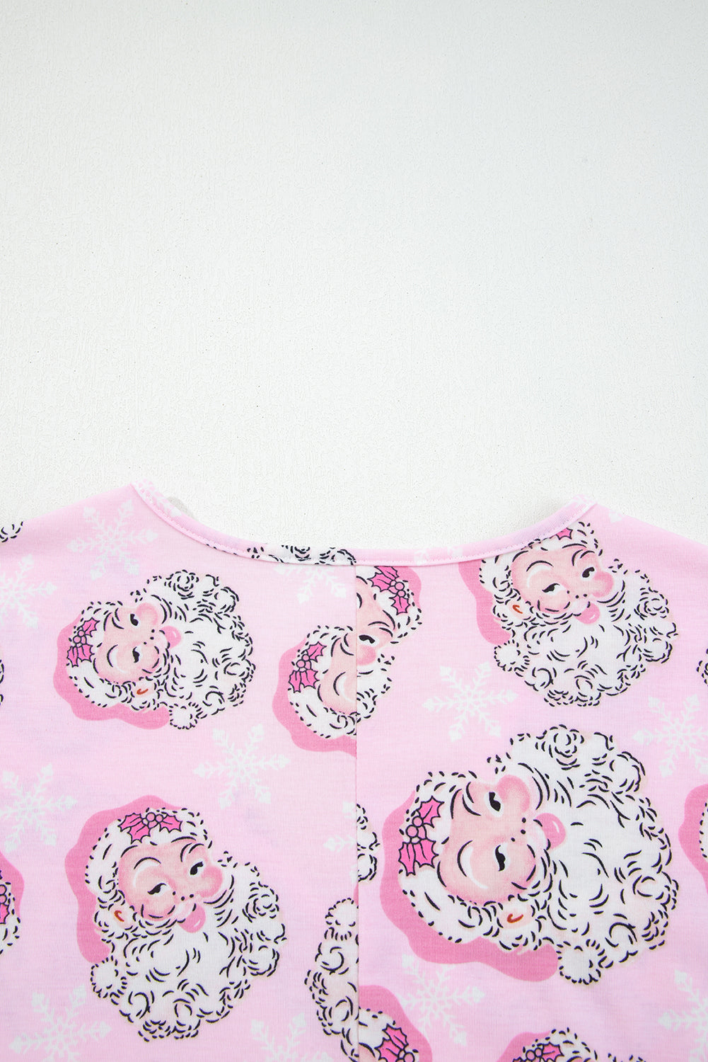 Pink Santa Claus 2pcs Lounge Set