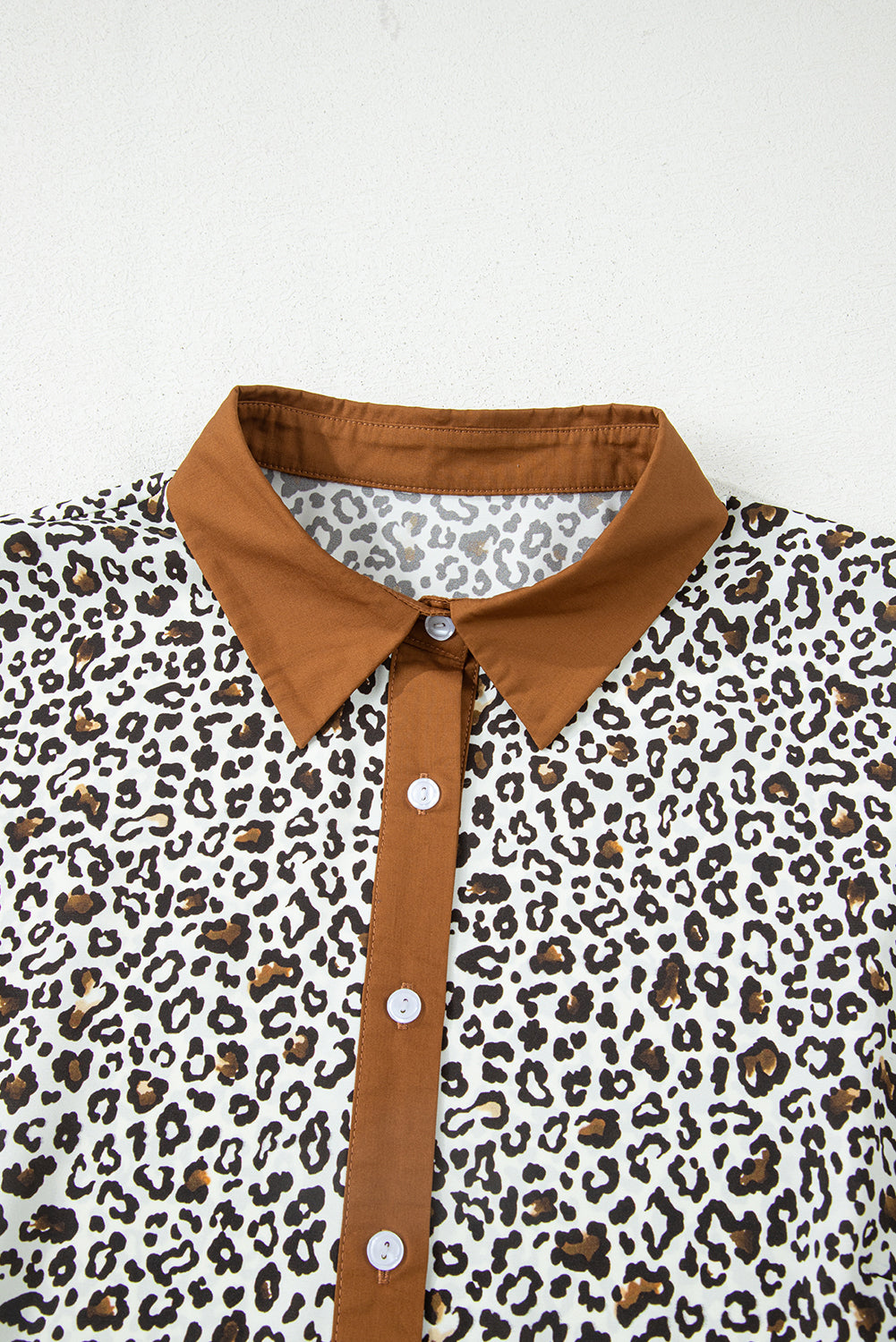 Plus Size Leopard Print Mini Dress