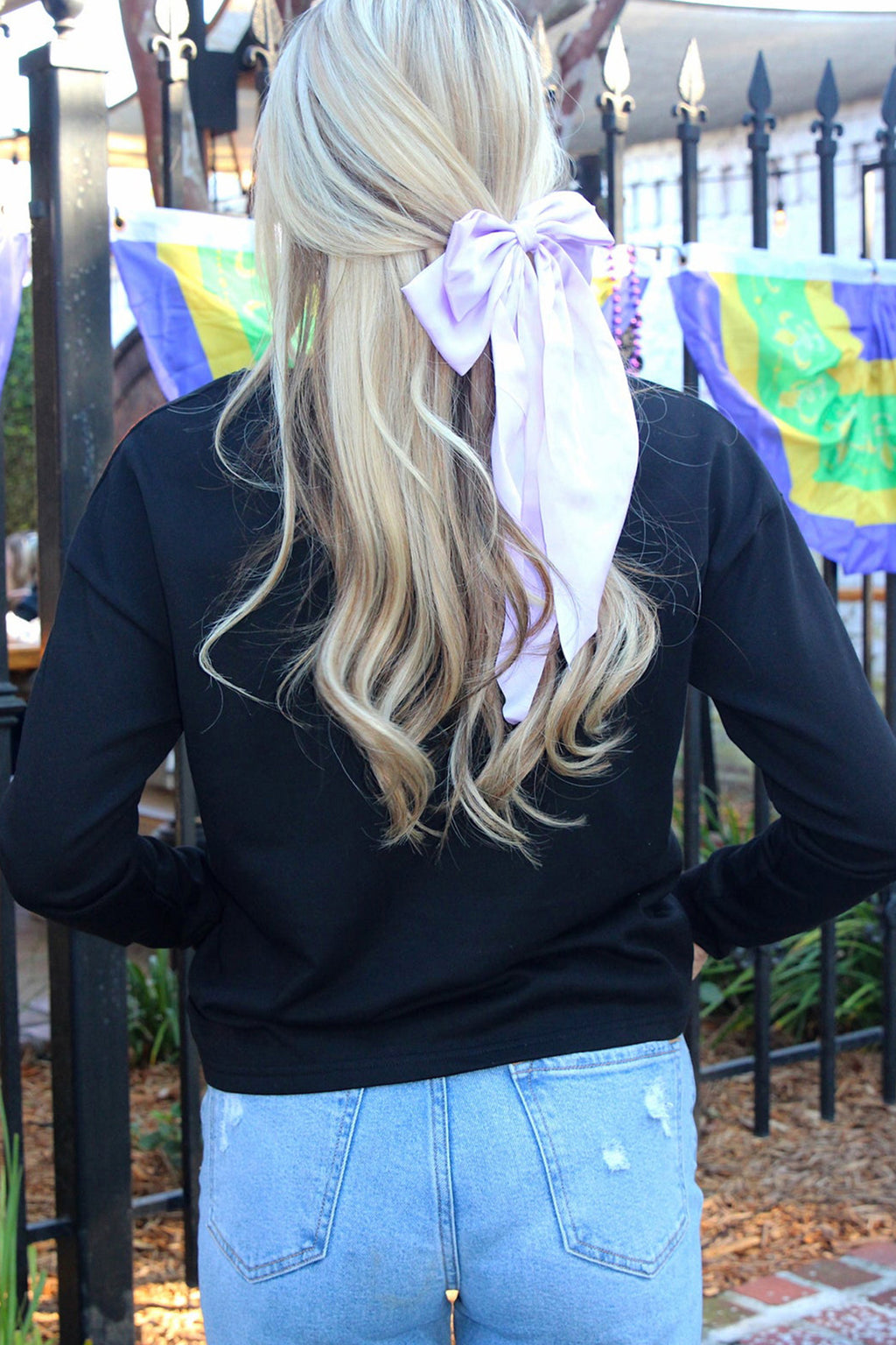 Black Long Sleeve Sweatshirt