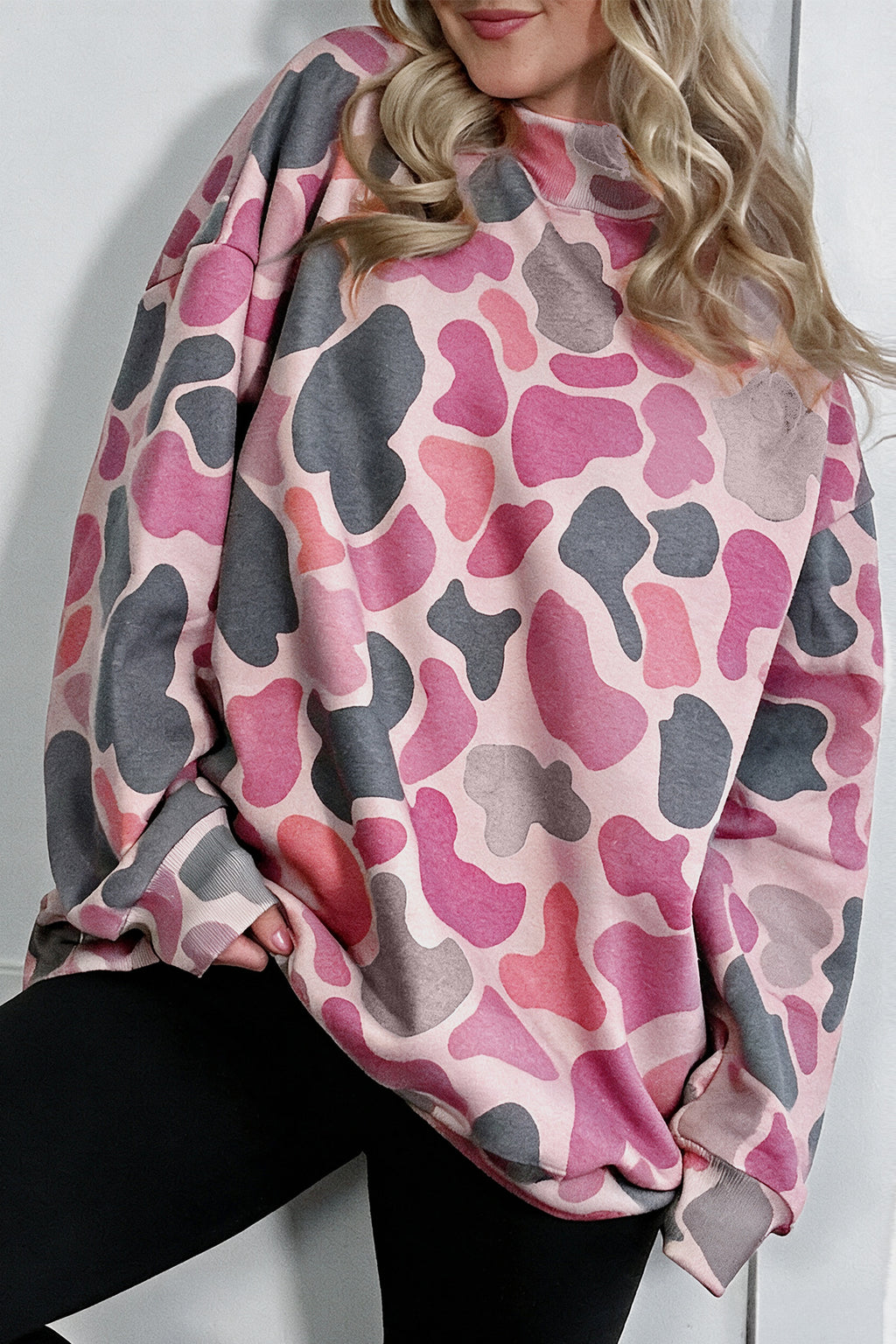 Western Camo Pullover Sweatshirt