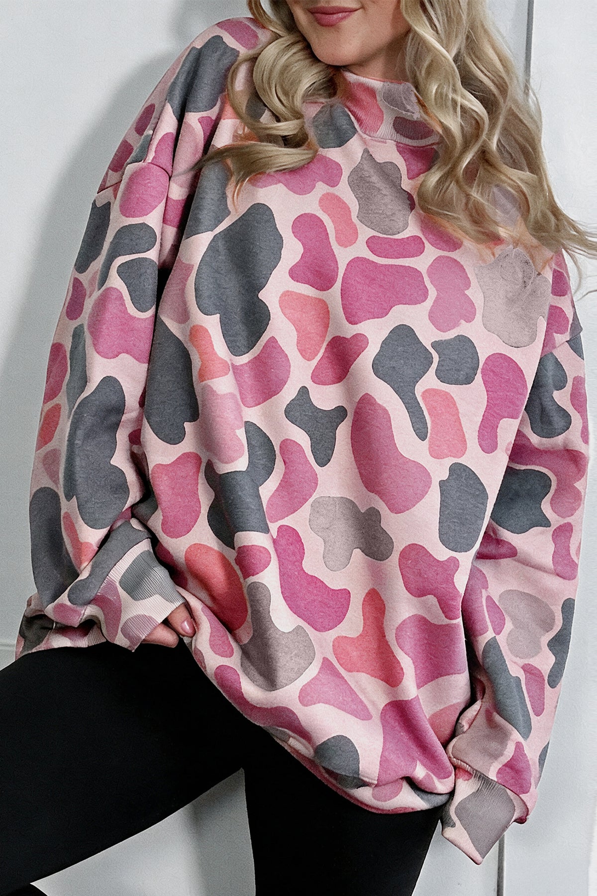 Western Camo Pullover Sweatshirt