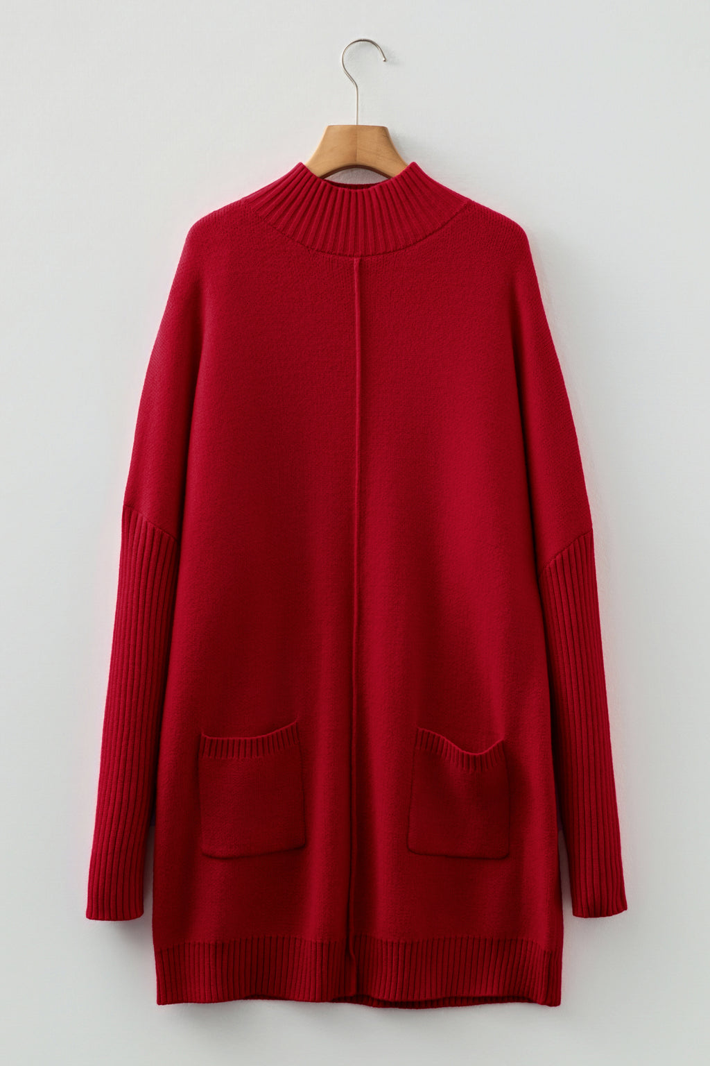 Sweater Dress with Front Pockets