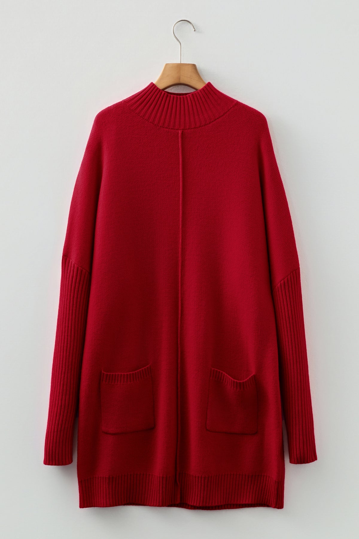 Sweater Dress with Front Pockets
