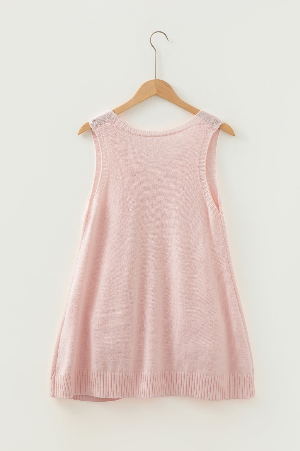 Jet Stream Ribbed Tunic Sweater Vest