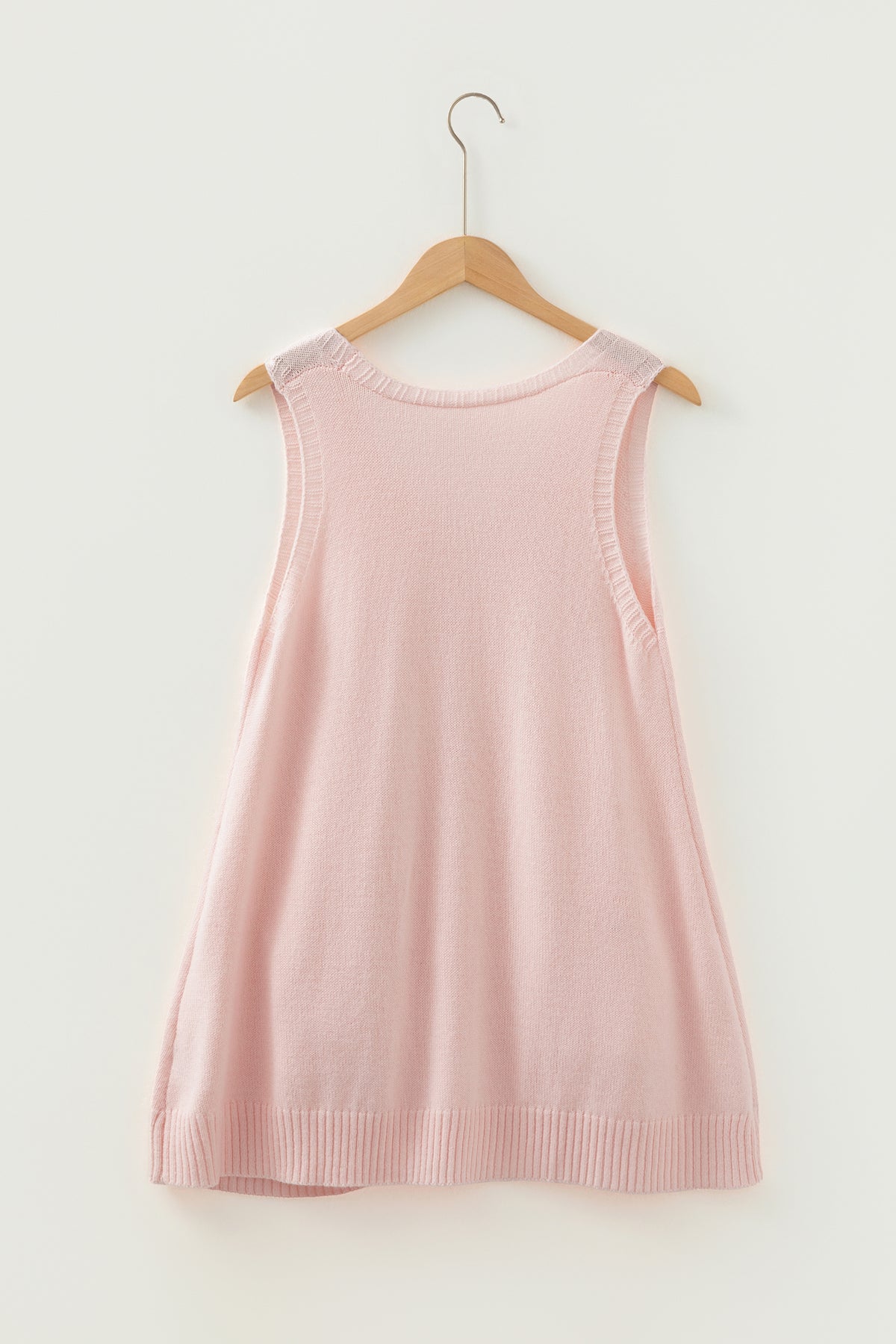 Jet Stream Ribbed Tunic Sweater Vest