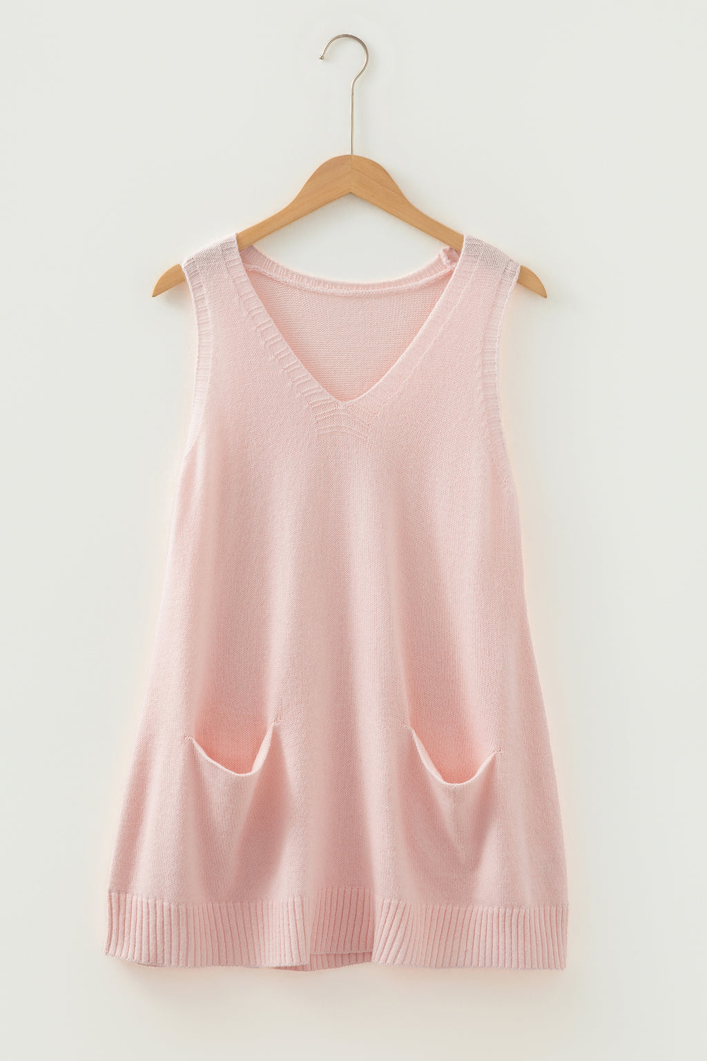 Jet Stream Ribbed Tunic Sweater Vest