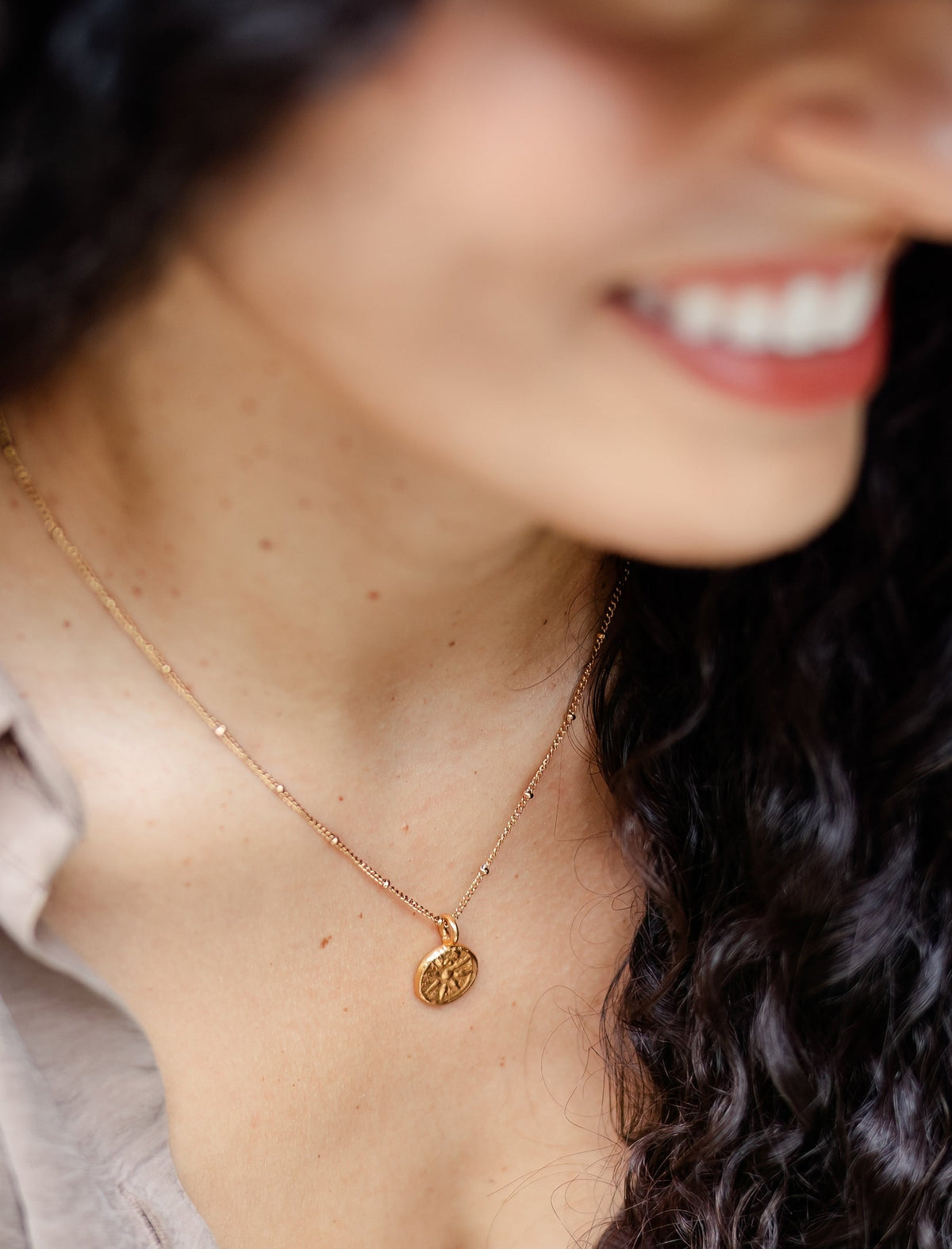 Gold Widow’s Mite Necklace